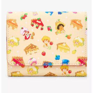 Loungefly Strawberry Shortcake Pie Toss Mini Wallet